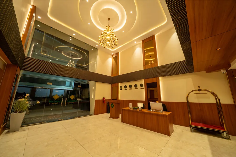 Lobby of Emerald Signature